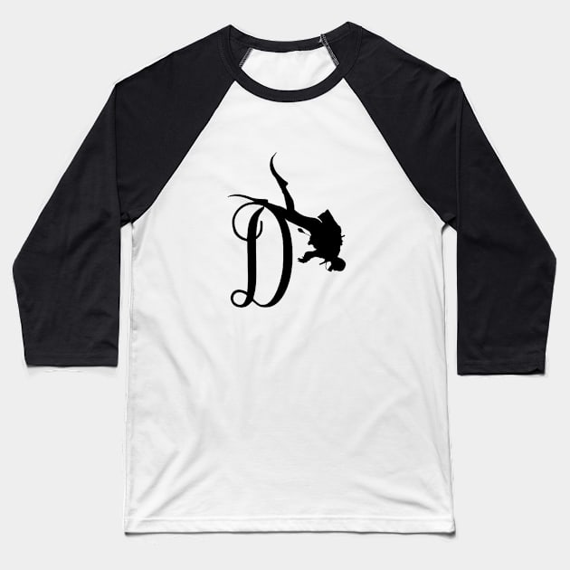 Scuba Diver Baseball T-Shirt by houdasagna